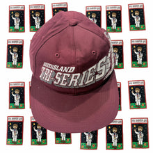 Load image into Gallery viewer, Rare Vintage 1997 Queensland Tri-Series Maroon Super League Baseball Cap - Image 1