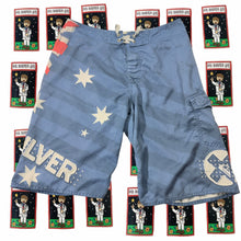 Load image into Gallery viewer, Y2K Quiksilver Men's Australia Print Boardshorts Size XXS 14/16 - Image 1