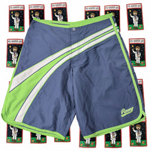 Load image into Gallery viewer, Roxy Vintage Blue And Lime Green Board Shorts - Image 1