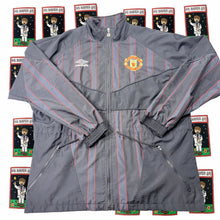 Load image into Gallery viewer, Vintage 90s Umbro Manchester United Track Jacket Large - Image 1