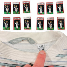 Load image into Gallery viewer, Vintage Quiksilver stripe T-Shirt White Size S  - Image 2