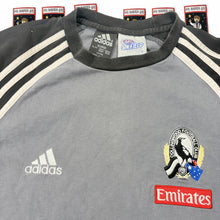 Load image into Gallery viewer, Y2K Adidas Collingwood Football Club AFL Long Sleeve Training Shirt - Image 2
