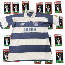 Load image into Gallery viewer, Vintage Canterbury Auckland made in New Zealand Ricoh Rugby Shirt XL - Image 1