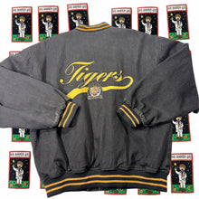 Load image into Gallery viewer, Vintage VIVID Richmond Tigers AFL Denim Varsity Jacket XL - Image 3