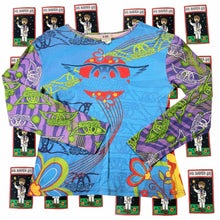 Load image into Gallery viewer, Vintage 90s Aerosmith All-Over Print Long Sleeve Shirt Ladies M - Image 1