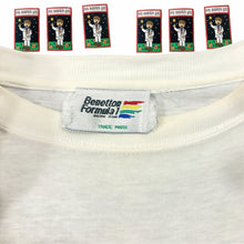 Load image into Gallery viewer, Vintage 90s Camel Benetton Formula 1 Racing Team T-Shirt Fits S-M - Image 3
