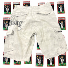 Load image into Gallery viewer, Y2k Billabong Cargo Walkshorts White Size 34 - Image 3