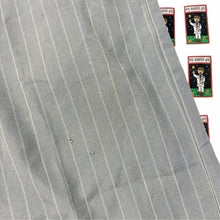 Load image into Gallery viewer, Men's Grey Pinstripe Cargo Walk Shorts Size 34 - Image 4