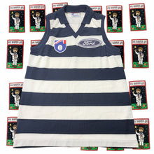 Load image into Gallery viewer, Vintage Sekem Geelong Cats AFL Football Guernsey Vest Size M-L - Image 1