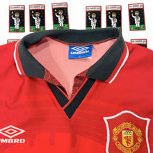 Load image into Gallery viewer, Vintage 90s Manchester United Umbro Home Jersey XL - Image 3