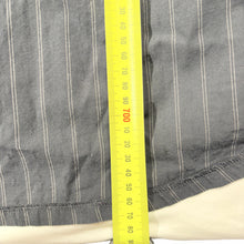 Load image into Gallery viewer, Y2K Rip Curl Men's Grey Striped Long Sleeve Button-Down Shirt XL - Image 5