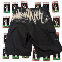 Load image into Gallery viewer, Y2K  Quiksilver Board Shorts 42 cm waist /length 57cm  size 32