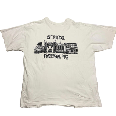 Rare 90's St Kilda Festival T-shirt Size L