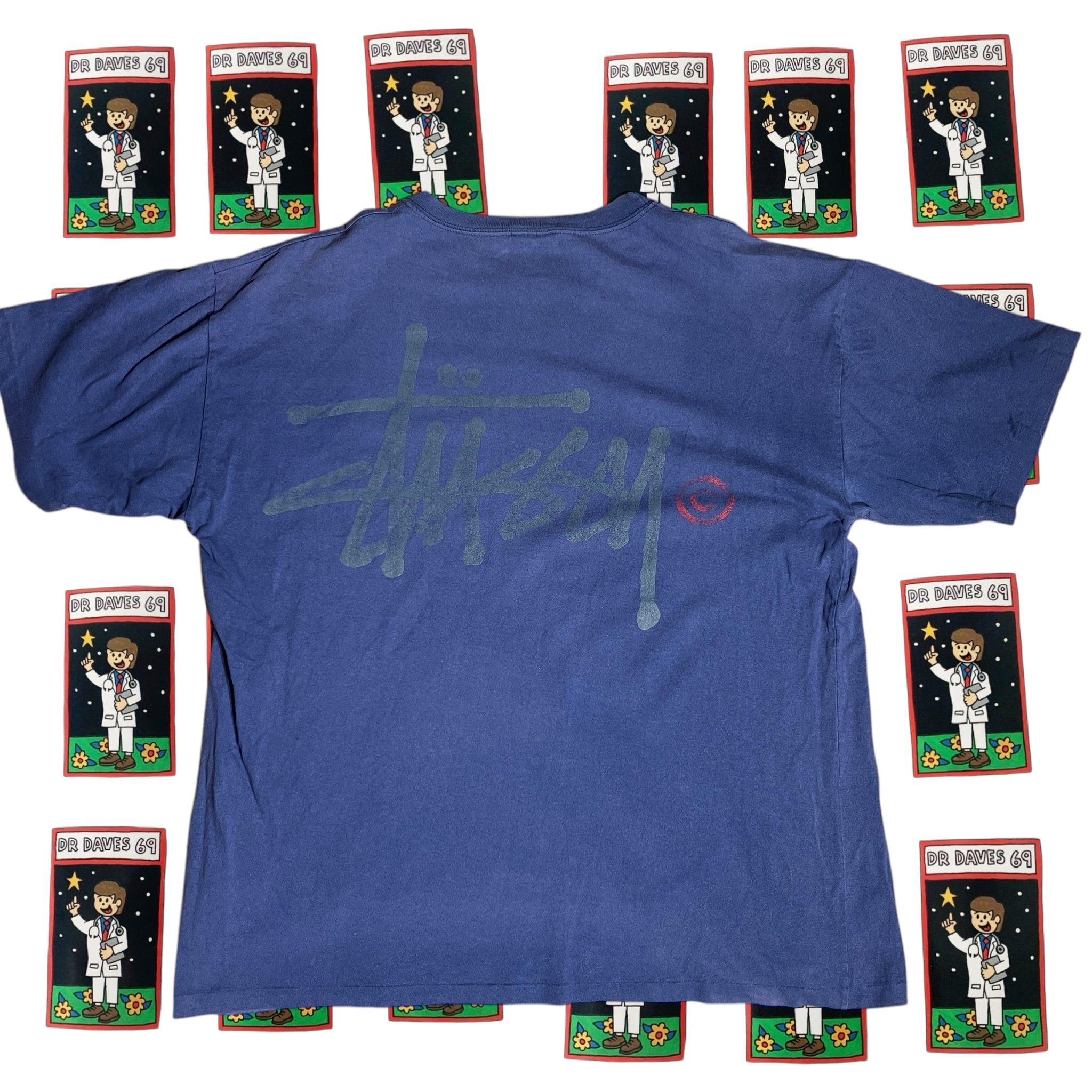 Vintage Made in Aus Stussy T-shirt Size L – Doctordaves69