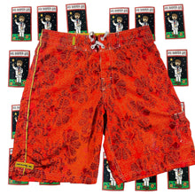 Load image into Gallery viewer, Y2K Orange Rip Curl Board Shorts Size 28-30