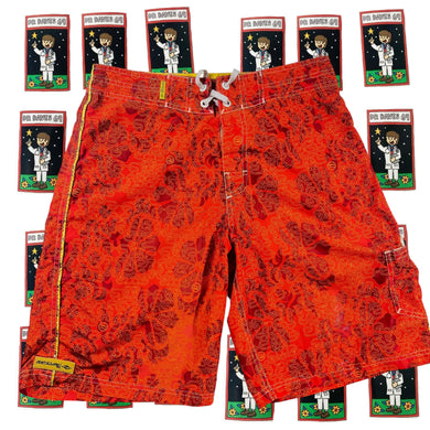 Y2K Orange Rip Curl Board Shorts Size 28-30