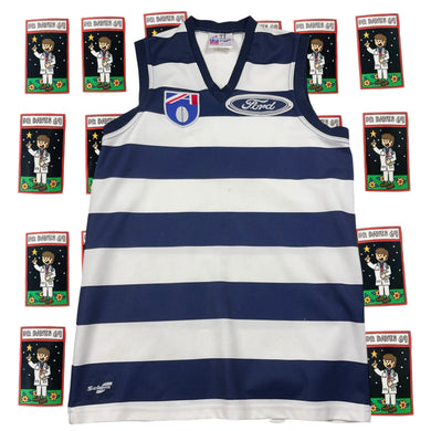 90's Geelong Fc Sekem Footy Jumper Size M