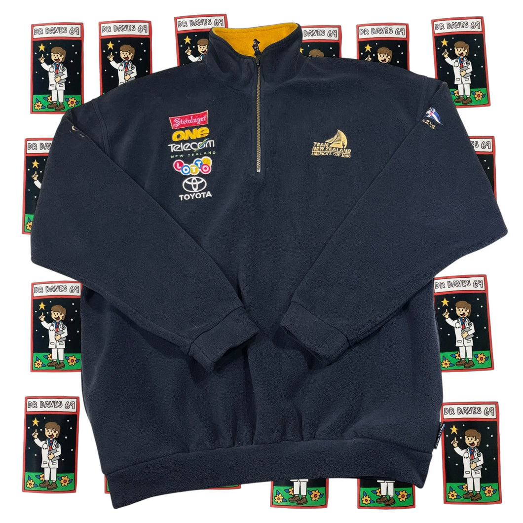 Y2K New Zealand Americas Cup Fleece Size L