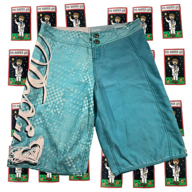 Y2K Roxy Board shorts Size Ladies 10