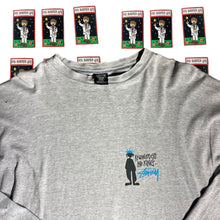 Load image into Gallery viewer, Thrashed 90&#39;s Made in Aus Stussy T-shirt Size L