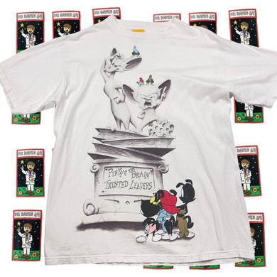 Vintage Animaniacs  Pinky & The Brain T-shirt Size XL