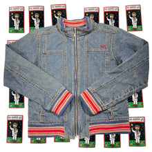 Load image into Gallery viewer, Y2K Roxy Denim Jacket Ladies Size S 8-10