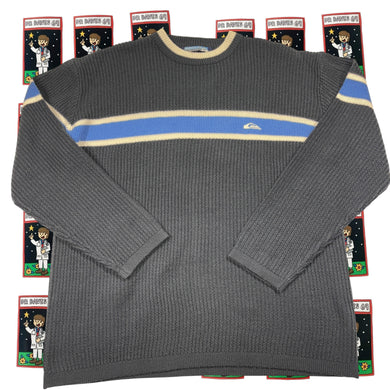 Vintage Quiksilver Knit  Jumper Size L