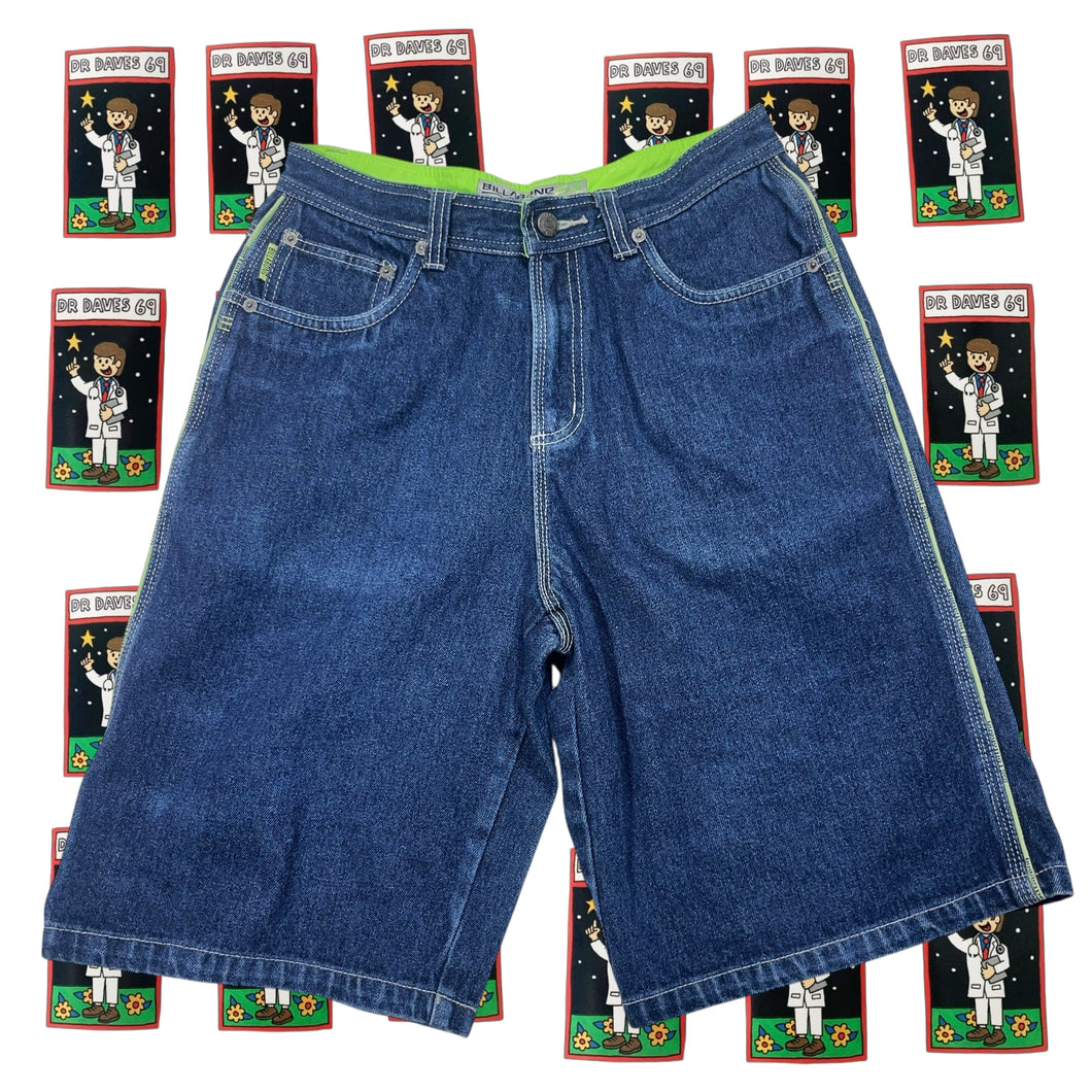 Y2K Billabong Denim Shorts Size 16/28
